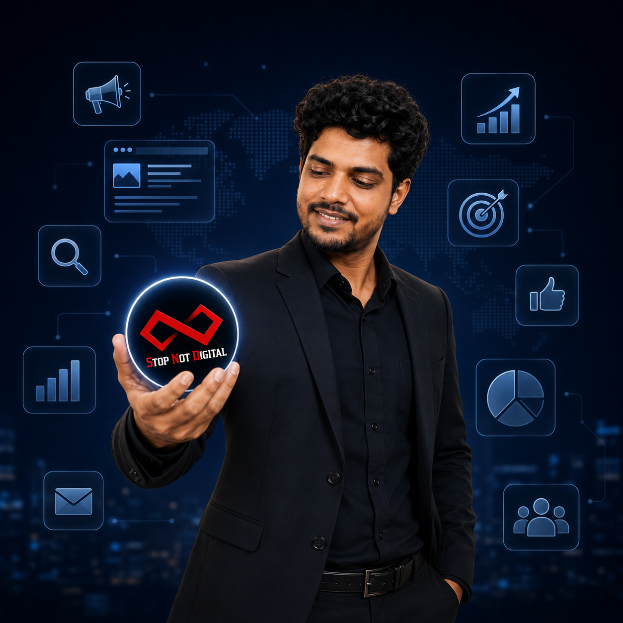 Monish Prasanth — Founder, Stop Not Digital